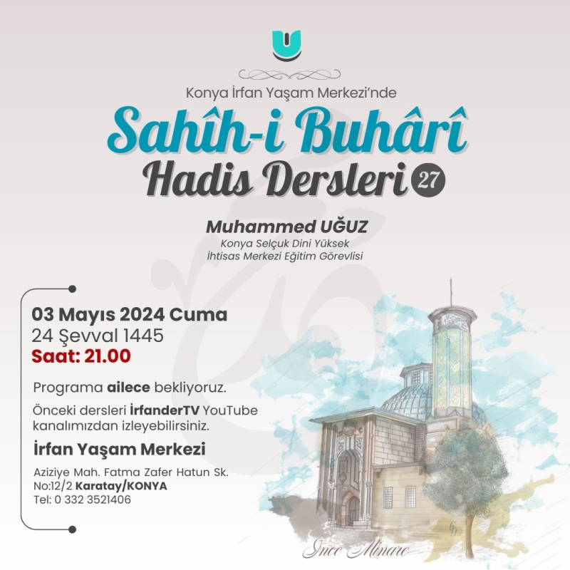 Sahih-i Buhari Dersleri - 27