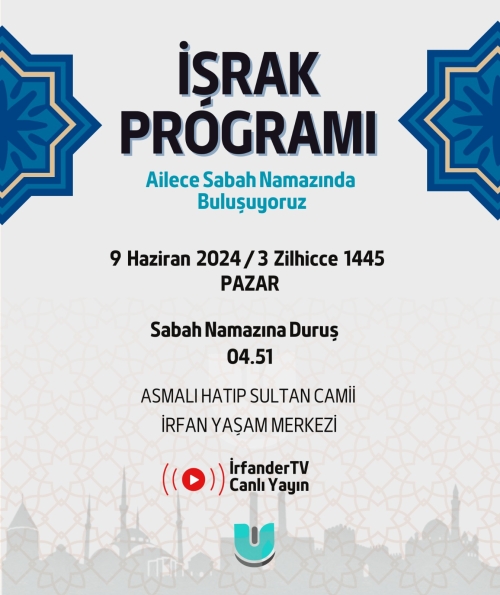 İşrak Buluşmaları'na Ailece Davetlisiniz