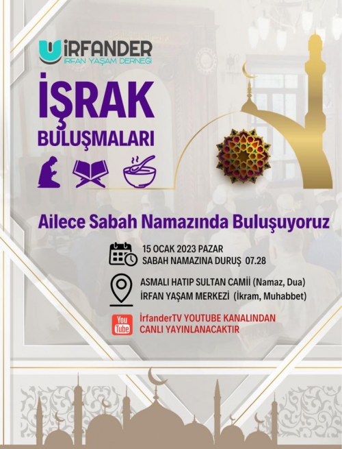 İşrak Buluşmaları'na Ailece Davetlisiniz