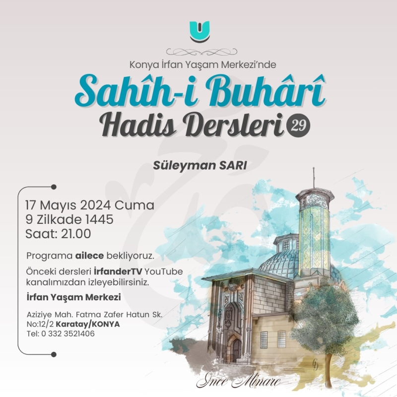 Sahih-i Buhari Dersleri - 29