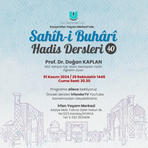 Sahih-i Buhari Dersleri - 40