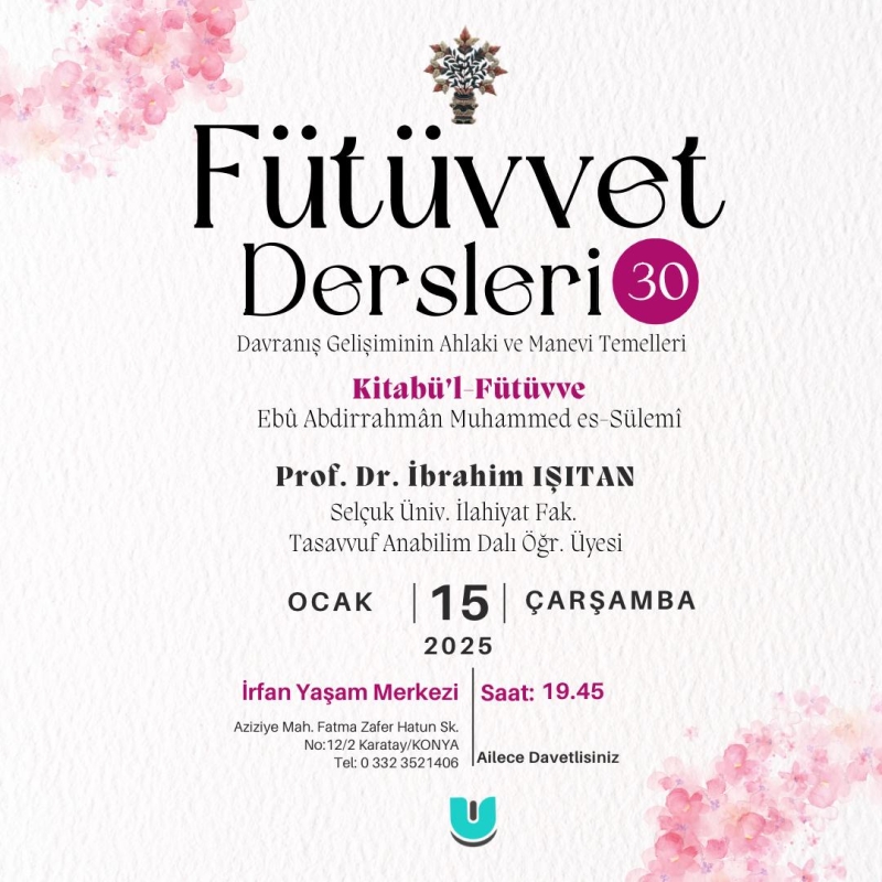 Fütüvvet Dersleri - 30