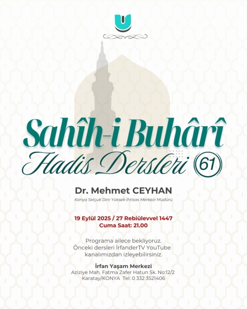 Sahih-i Buhari Dersleri - 61