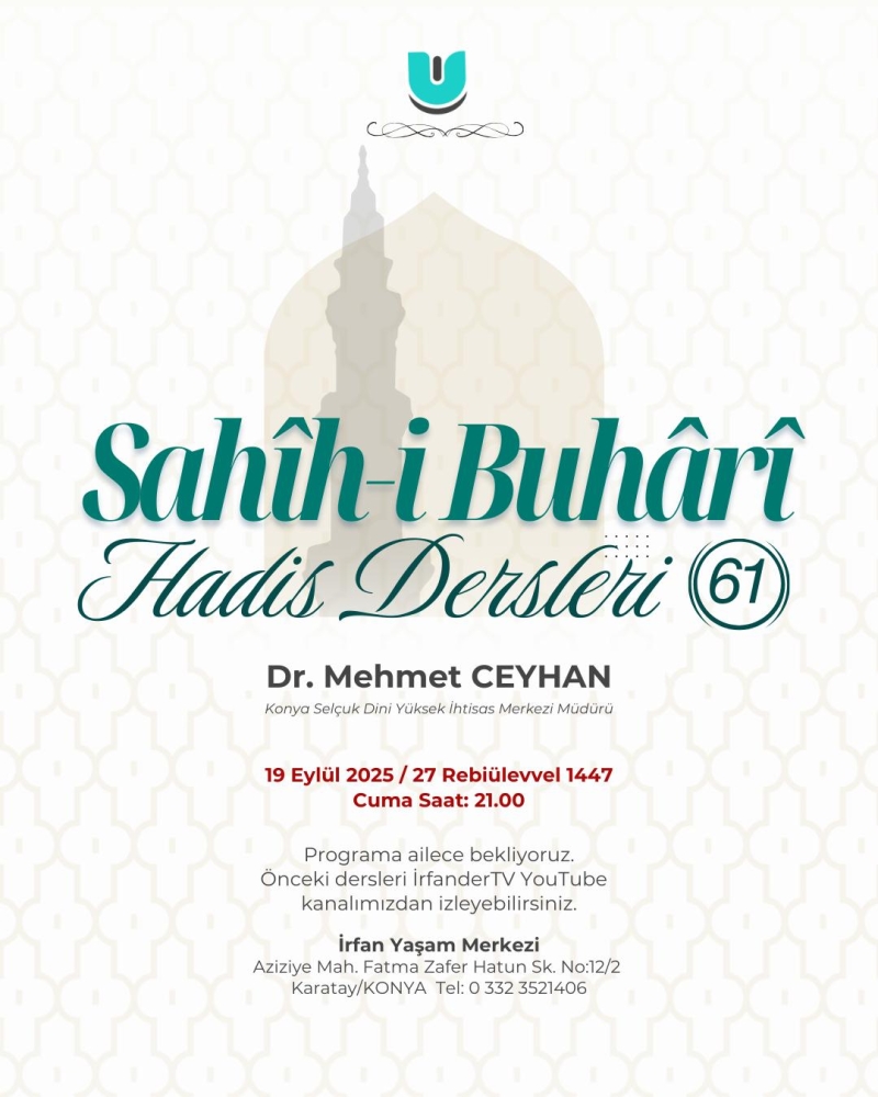 Sahih-i Buhari Dersleri - 61