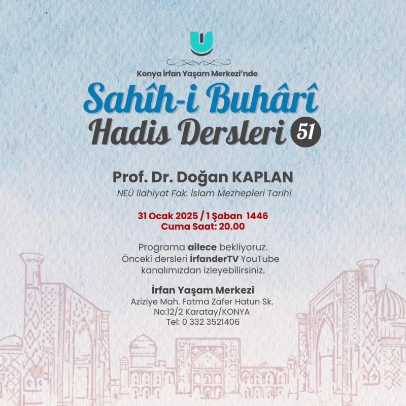 Sahih-i Buhari Dersleri - 51