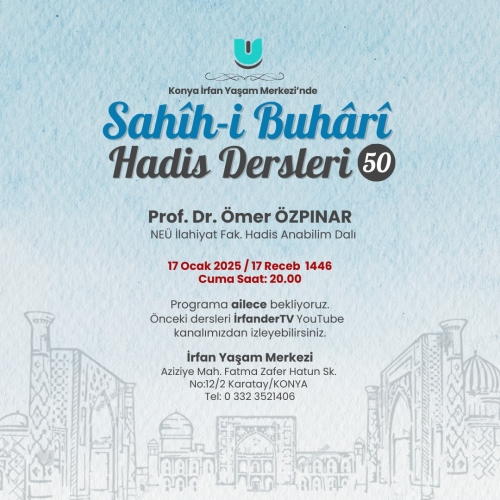 Sahih-i Buhari Dersleri - 50
