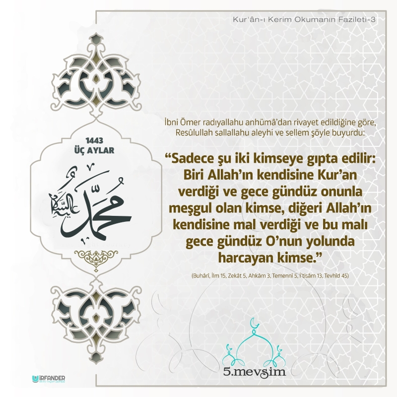KUR'AN-I KERİM OKUMANIN FAZİLETİ - 3