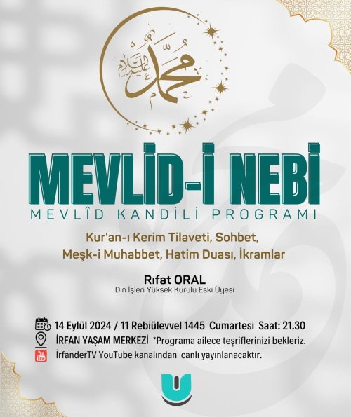 Mevlid Kandil Özel Programımıza Davet