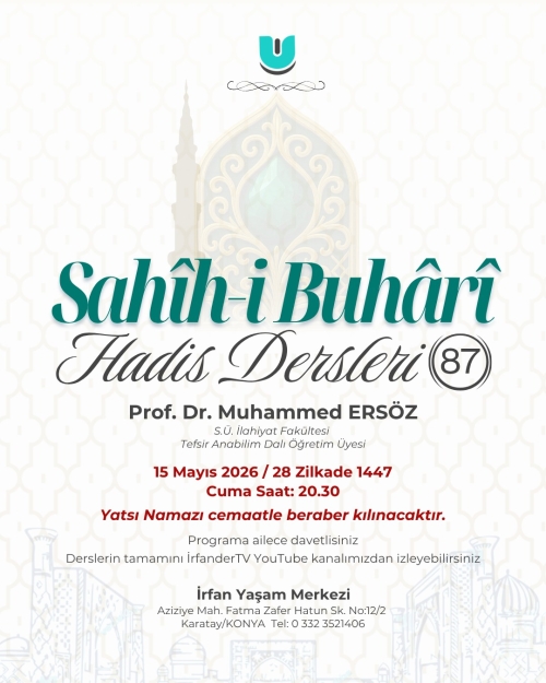 Sahih-i Buhari Dersleri - 87
