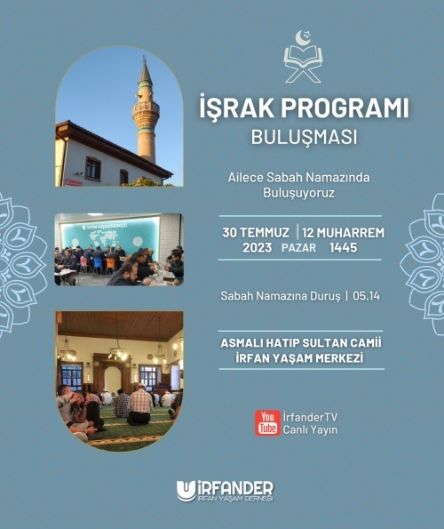 İşrak Buluşmaları'na Ailece Davetlisiniz