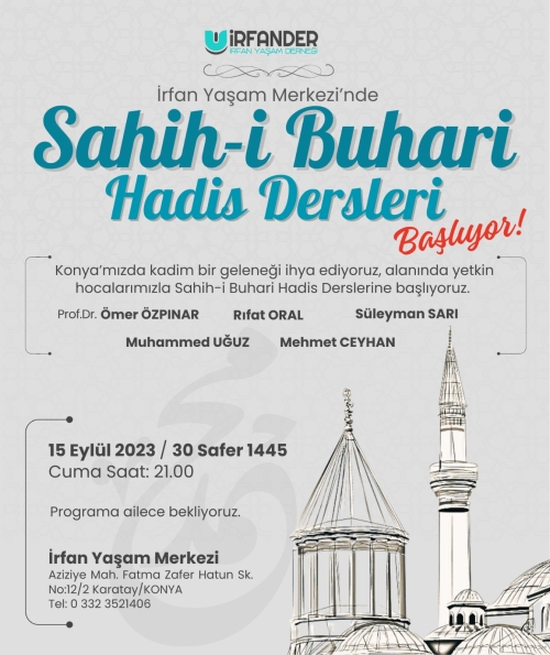 Sahih-i Buhari Dersleri Başlıyor!