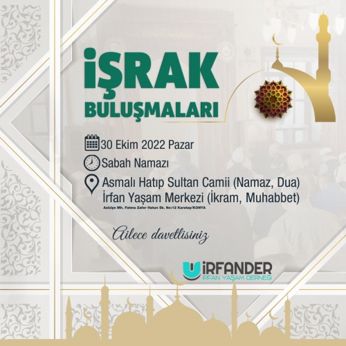 İşrak Buluşmaları'na Ailece Davetlisiniz
