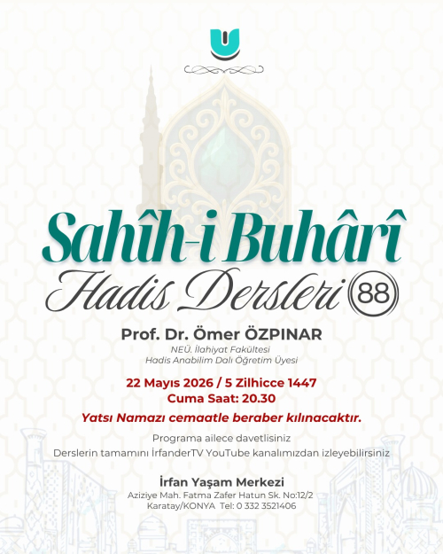 Sahih-i Buhari Dersleri - 88
