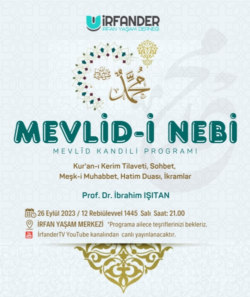 Mevlid Kandil Özel Programımıza Davet