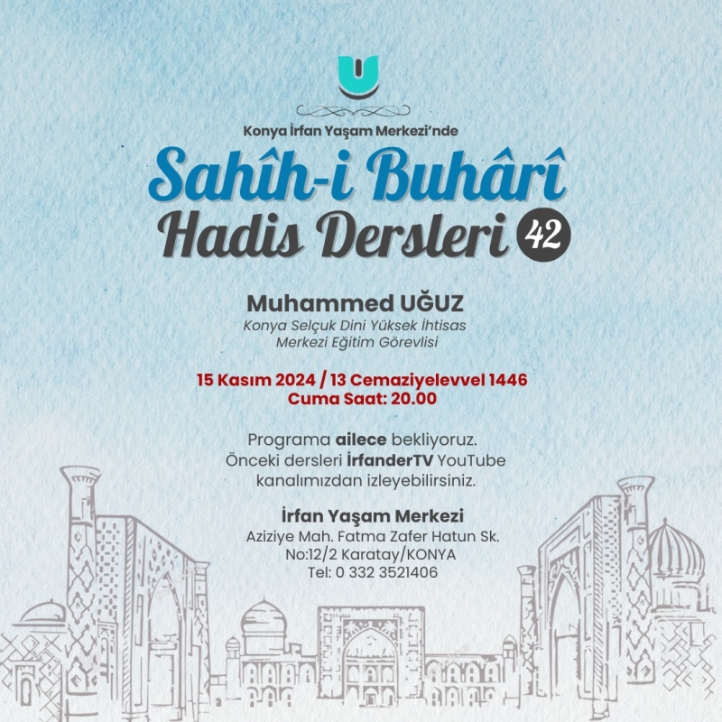 Sahih-i Buhari Dersleri - 42