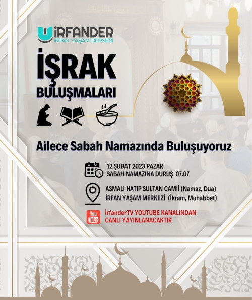 İşrak Buluşmaları'na Ailece Davetlisiniz