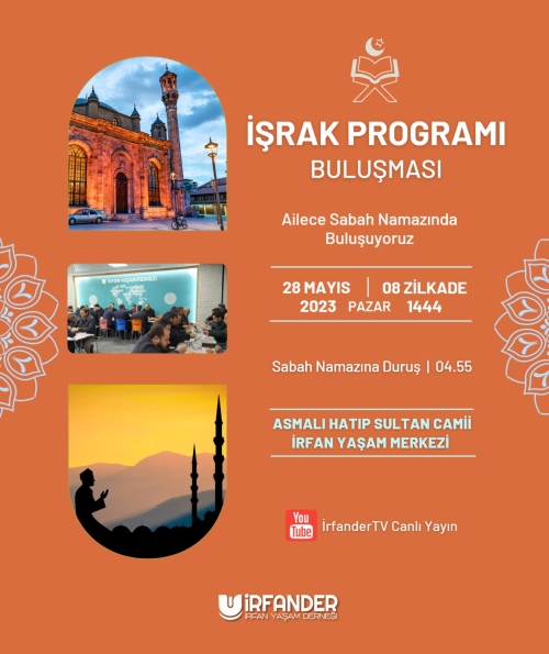 İşrak Buluşmaları'na Ailece Davetlisiniz