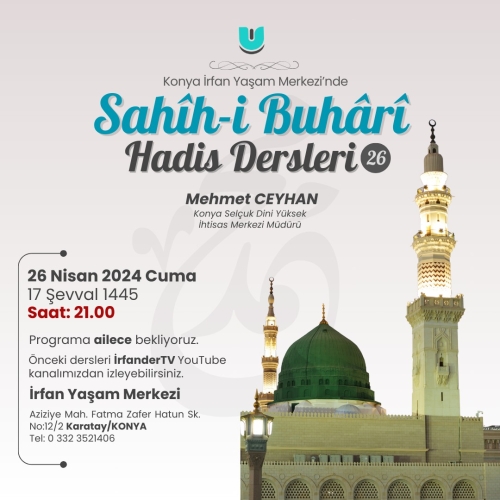 Sahih-i Buhari Dersleri - 26