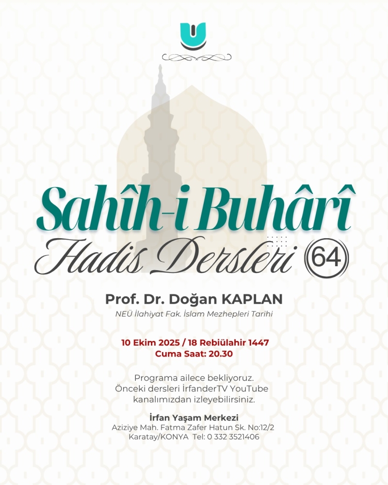 Sahih-i Buhari Dersleri - 64