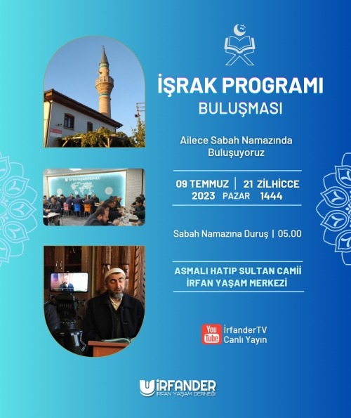 İşrak Buluşmaları'na Ailece Davetlisiniz