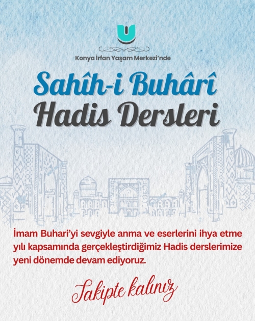 Sahihi Buhari Dersleri Başlıyor...