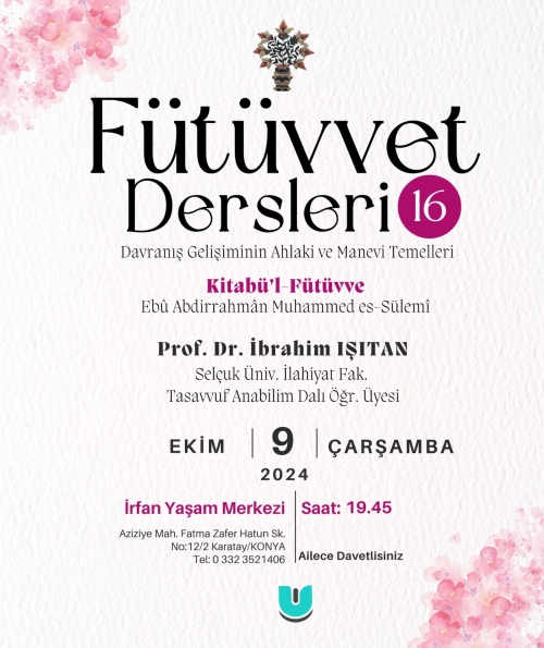 Fütüvvet Dersleri - 16