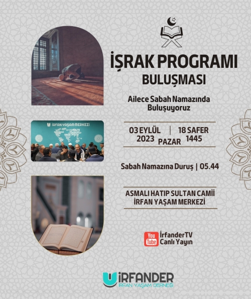 İşrak Buluşmaları'na Ailece Davetlisiniz