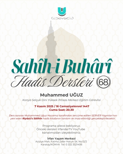 Sahih-i Buhari Dersleri - 68