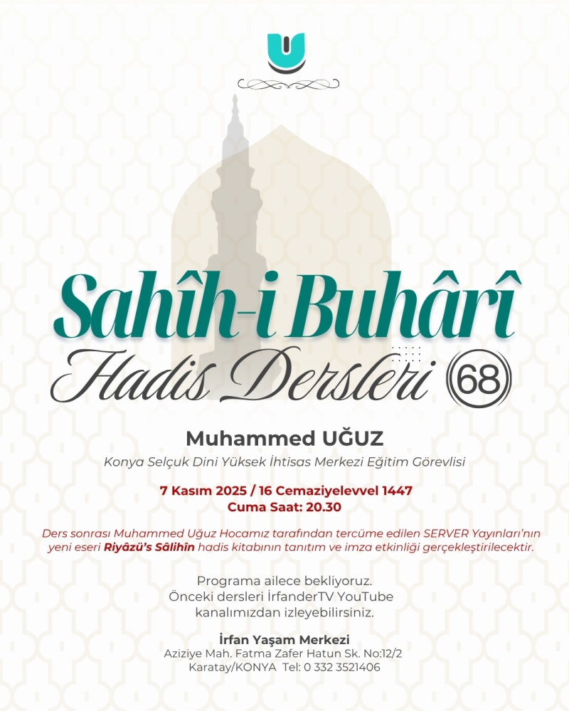 Sahih-i Buhari Dersleri - 68