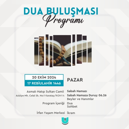 İşrak Buluşmaları'na Ailece Davetlisiniz