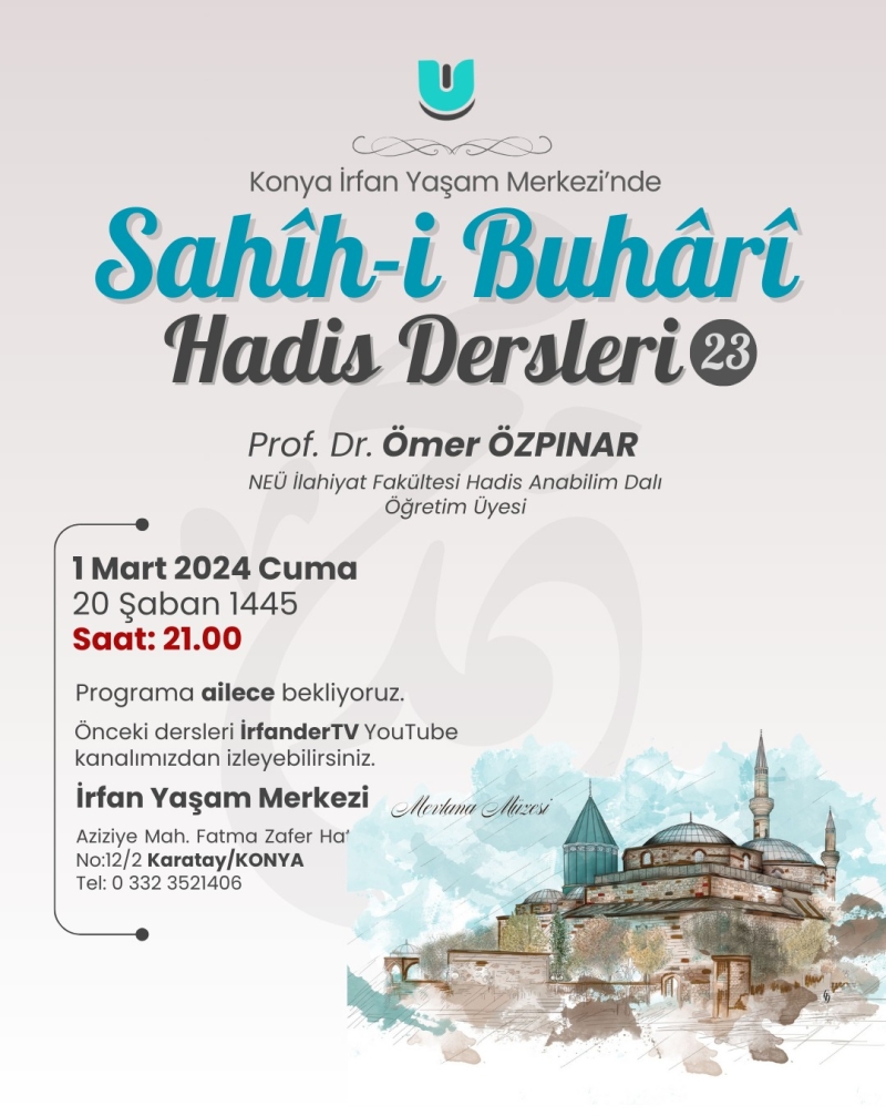Sahih-i Buhari Dersleri - 23