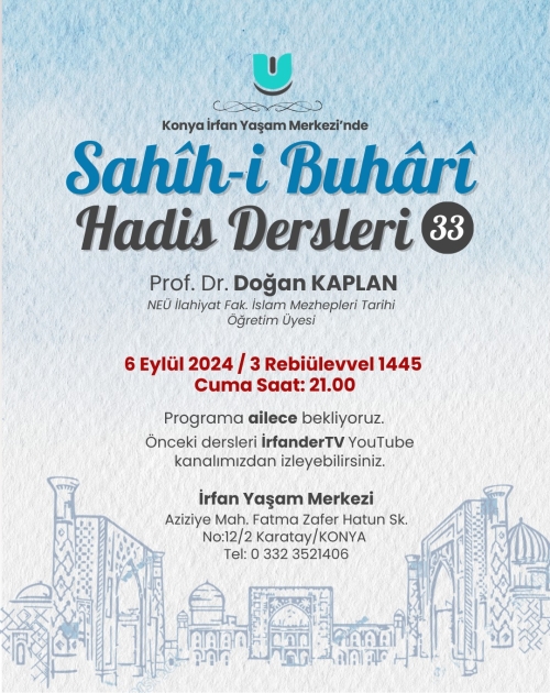 Sahih-i Buhari Dersleri - 33