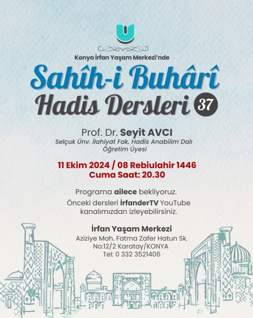 Sahih-i Buhari Dersleri - 37