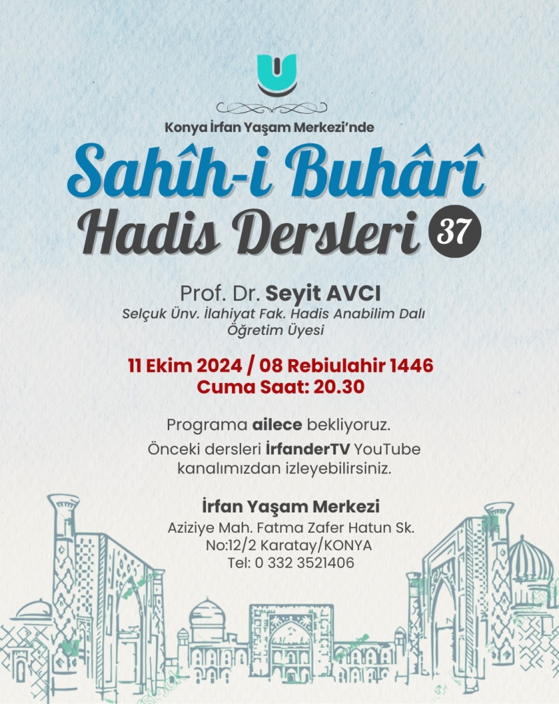 Sahih-i Buhari Dersleri - 37