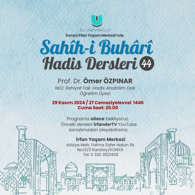 Sahih-i Buhari Dersleri - 44