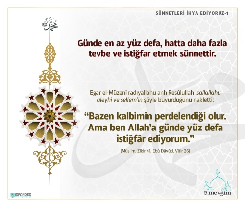 SÜNNETLERİ İHYA EDİYORUZ - 1