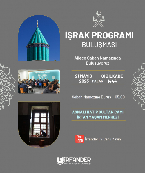 İşrak Buluşmaları'na Ailece Davetlisiniz