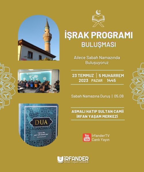 İşrak Buluşmaları'na Ailece Davetlisiniz