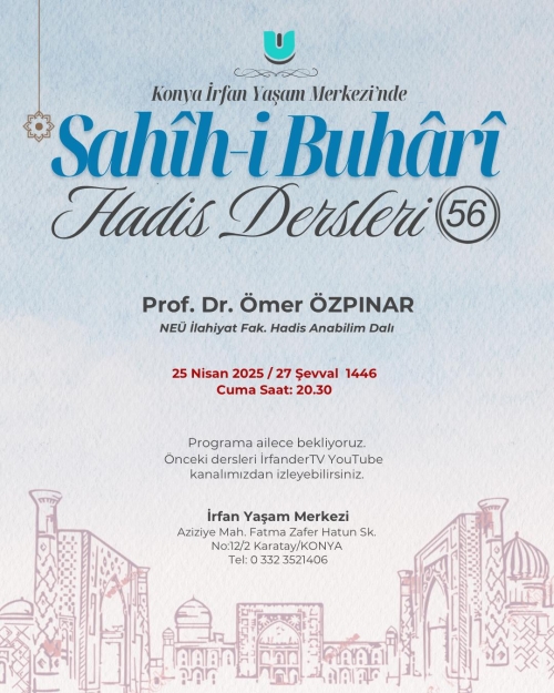 Sahih-i Buhari Dersleri - 56