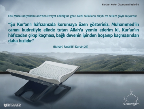 KUR'AN-I KERİM OKUMANIN FAZİLETİ - 5