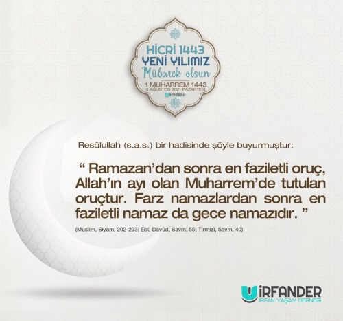1 Muharrem 1443 Hoşgeldin!