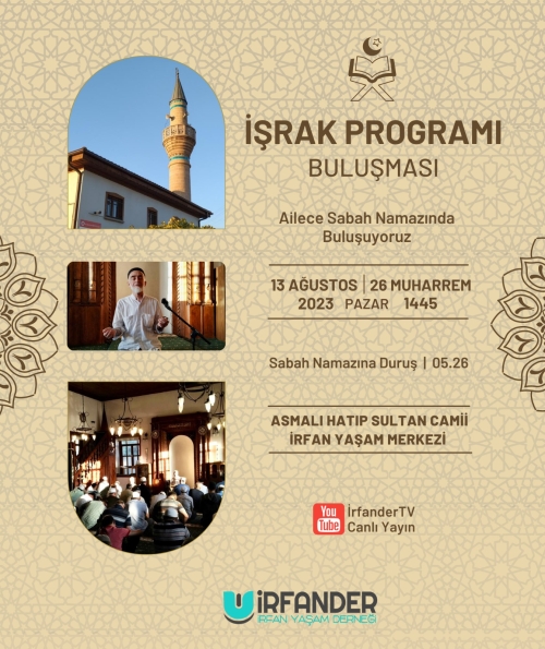 İşrak Buluşmaları'na Ailece Davetlisiniz