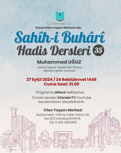 Sahih-i Buhari Dersleri - 35