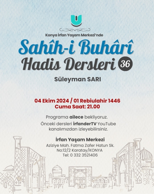 Sahih-i Buhari Dersleri - 36