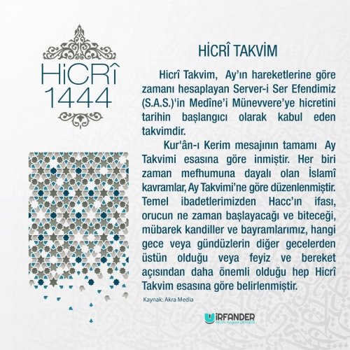 1444 Hicri Yeni Yıl Geliyor!
