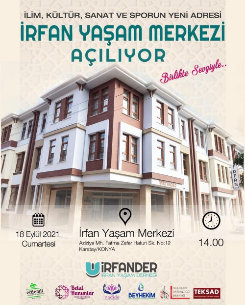 İrfan Yaşam Merkezi açılıyor