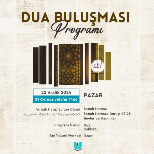 İşrak Buluşmaları'na Ailece Davetlisiniz