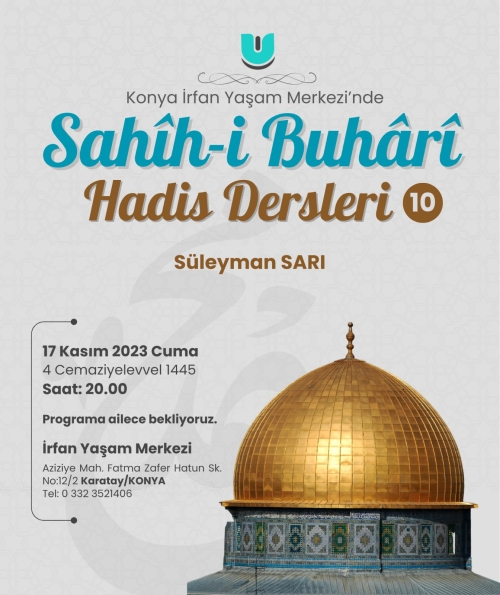 Sahih-i Buhari Dersleri - 10