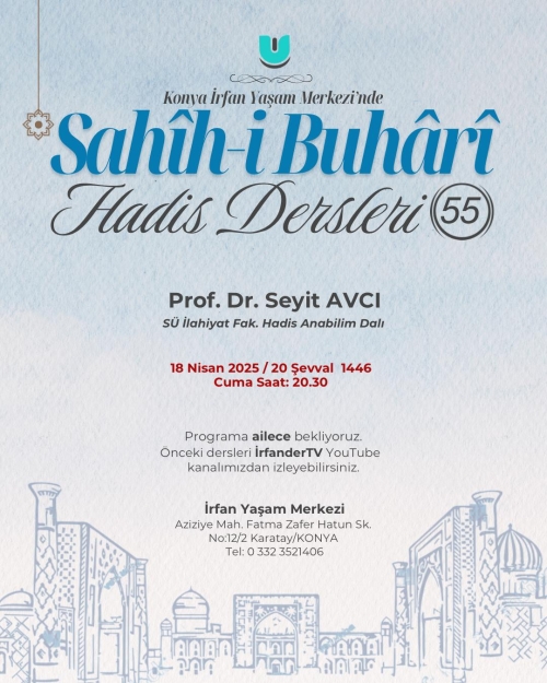 Sahih-i Buhari Dersleri - 55