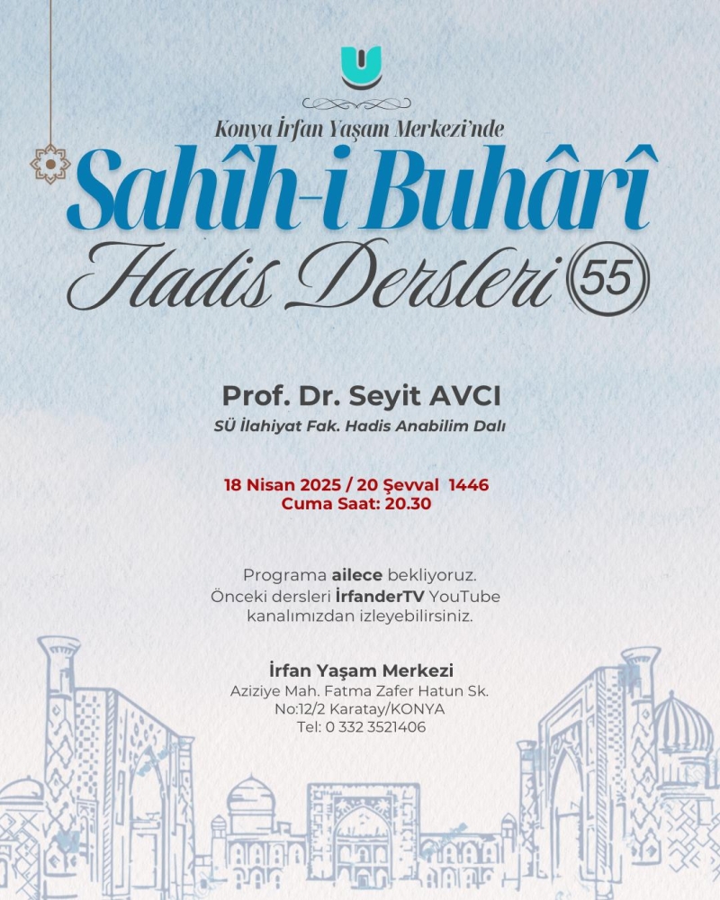 Sahih-i Buhari Dersleri - 55